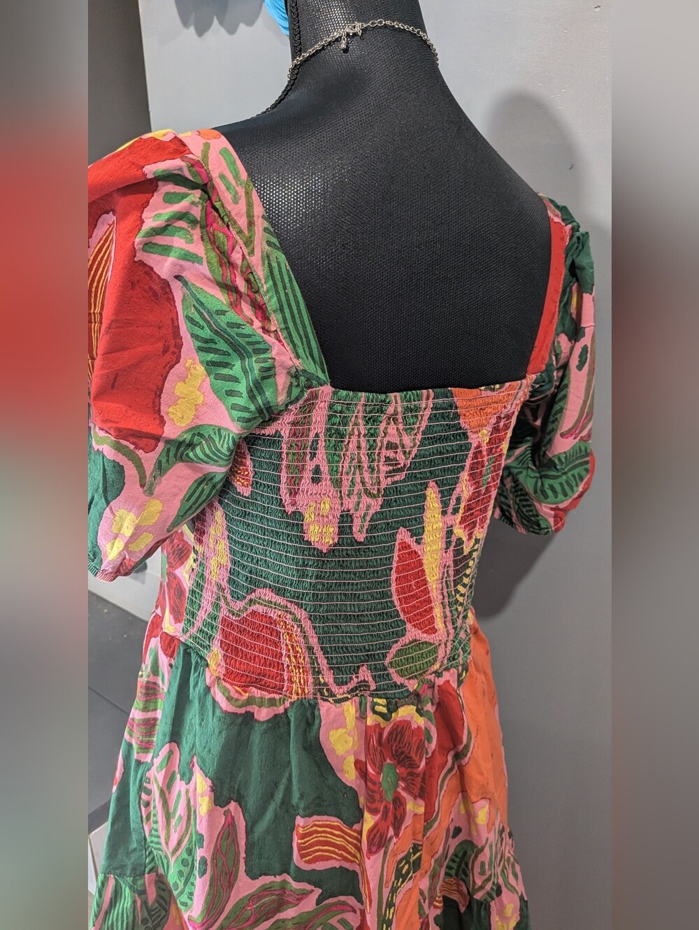 Open Sky Botanical Florals Dress - Picture 5 of 7
